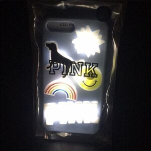 NWT VS PINK iPhone 6/7/8 Phone Case- Lights up!!